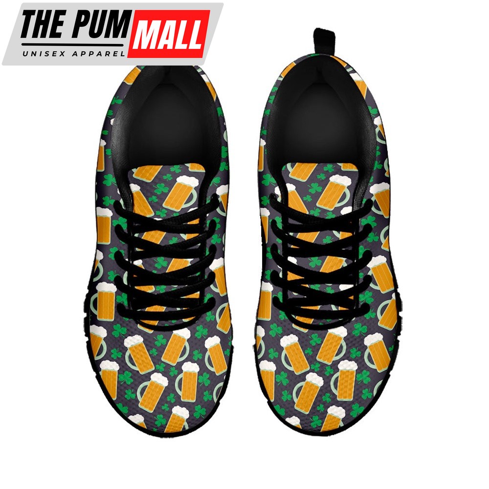 st-patricks-day-shoes-clover-and-beer-st-patricks-day-print-black-running-sh-t7jxm277 St Patrick’s Day Shoes, Clover And Beer St. Patrick’s Day Print Black Running Shoes, St Patrick’s Day Sneakers
