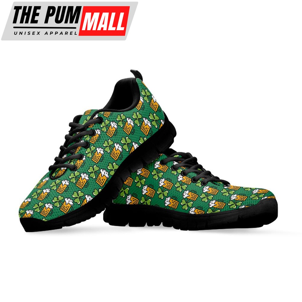 st-patricks-day-shoes-cute-saint-patricks-day-pattern-print-black-running-sho-rz4e5t63 St Patrick’s Day Shoes, Cute Saint Patrick’s Day Pattern Print Black Running Shoes, St Patrick’s Day Sneakers