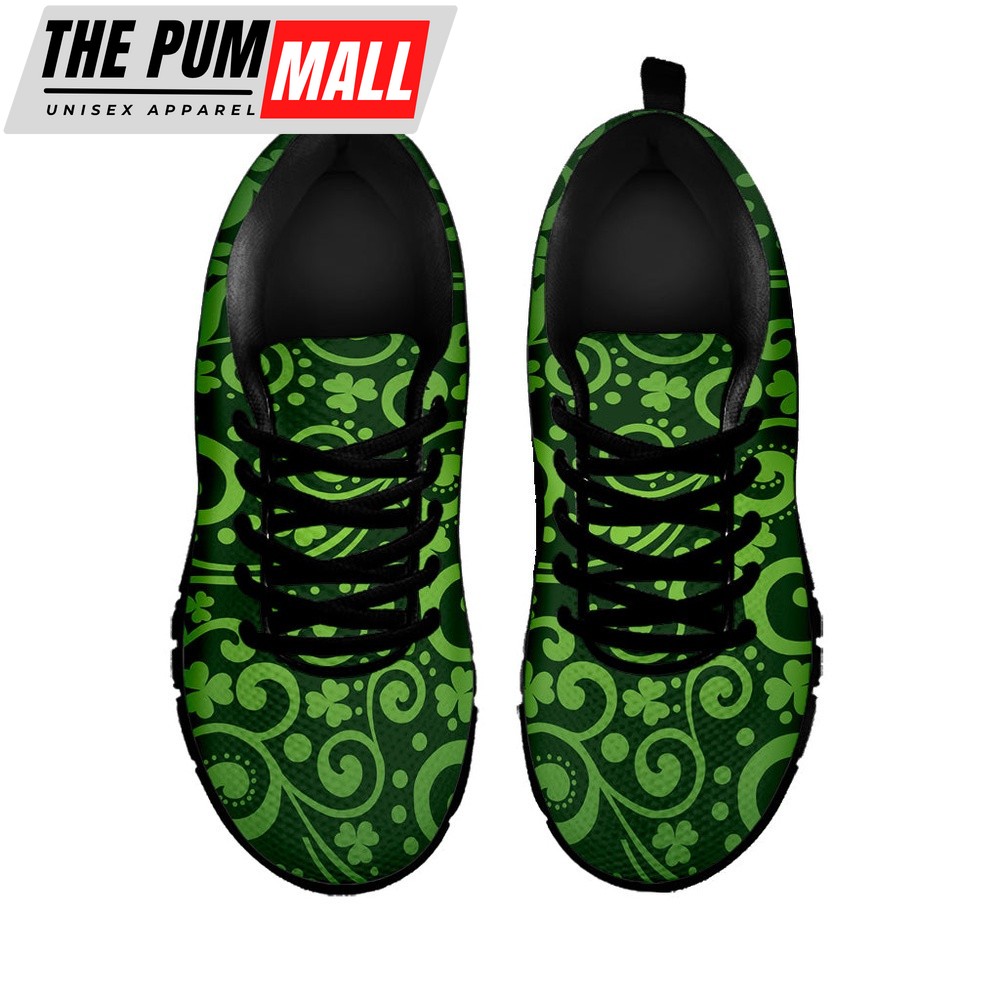 st-patricks-day-shoes-green-irish-saint-patricks-day-print-black-running-shoe-jq51iom5 St Patrick’s Day Shoes, Green Irish Saint Patrick’s Day Print Black Running Shoes, St Patrick’s Day Sneakers