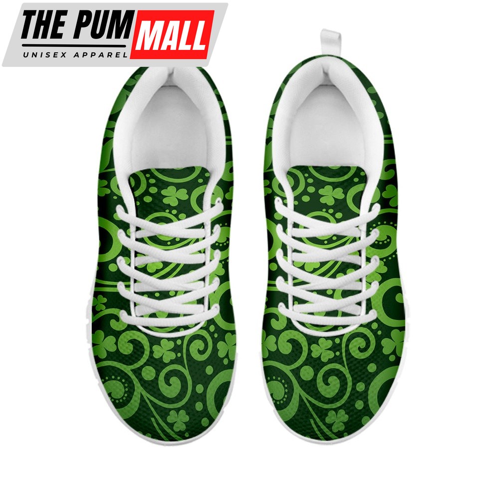 st-patricks-day-shoes-green-irish-saint-patricks-day-print-white-running-shoe-0ny6z3tq St Patrick’s Day Shoes, Green Irish Saint Patrick’s Day Print White Running Shoes, St Patrick’s Day Sneakers
