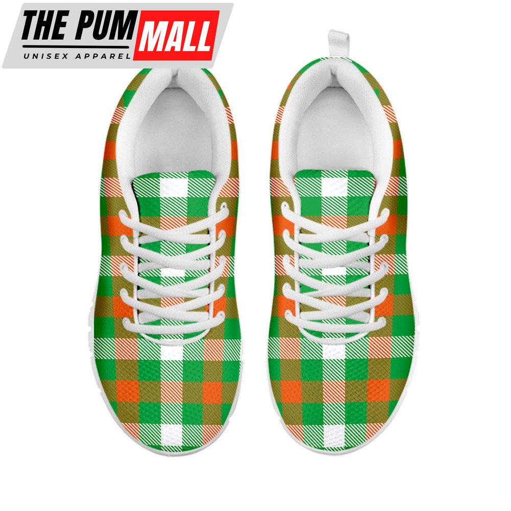 st-patricks-day-shoes-irish-checkered-st-patricks-day-print-white-running-sh-sjft3sqp St Patrick’s Day Shoes, Irish Checkered St. Patrick’s Day Print White Running Shoes, St Patrick’s Day Sneakers
