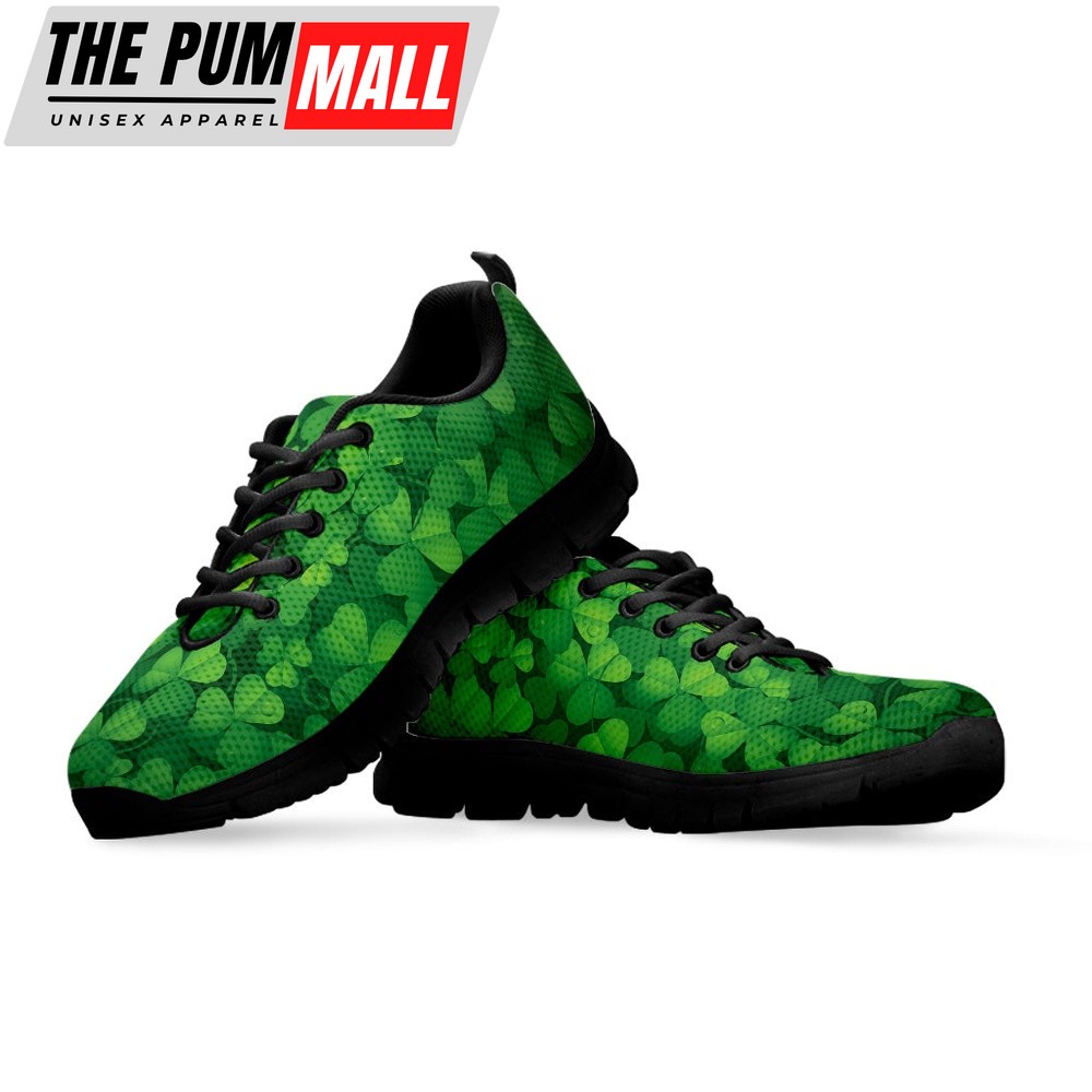 st-patricks-day-shoes-irish-clover-st-patricks-day-print-black-running-shoes-y2b3aqpv St Patrick’s Day Shoes, Irish Clover St. Patrick’s Day Print Black Running Shoes, St Patrick’s Day Sneakers