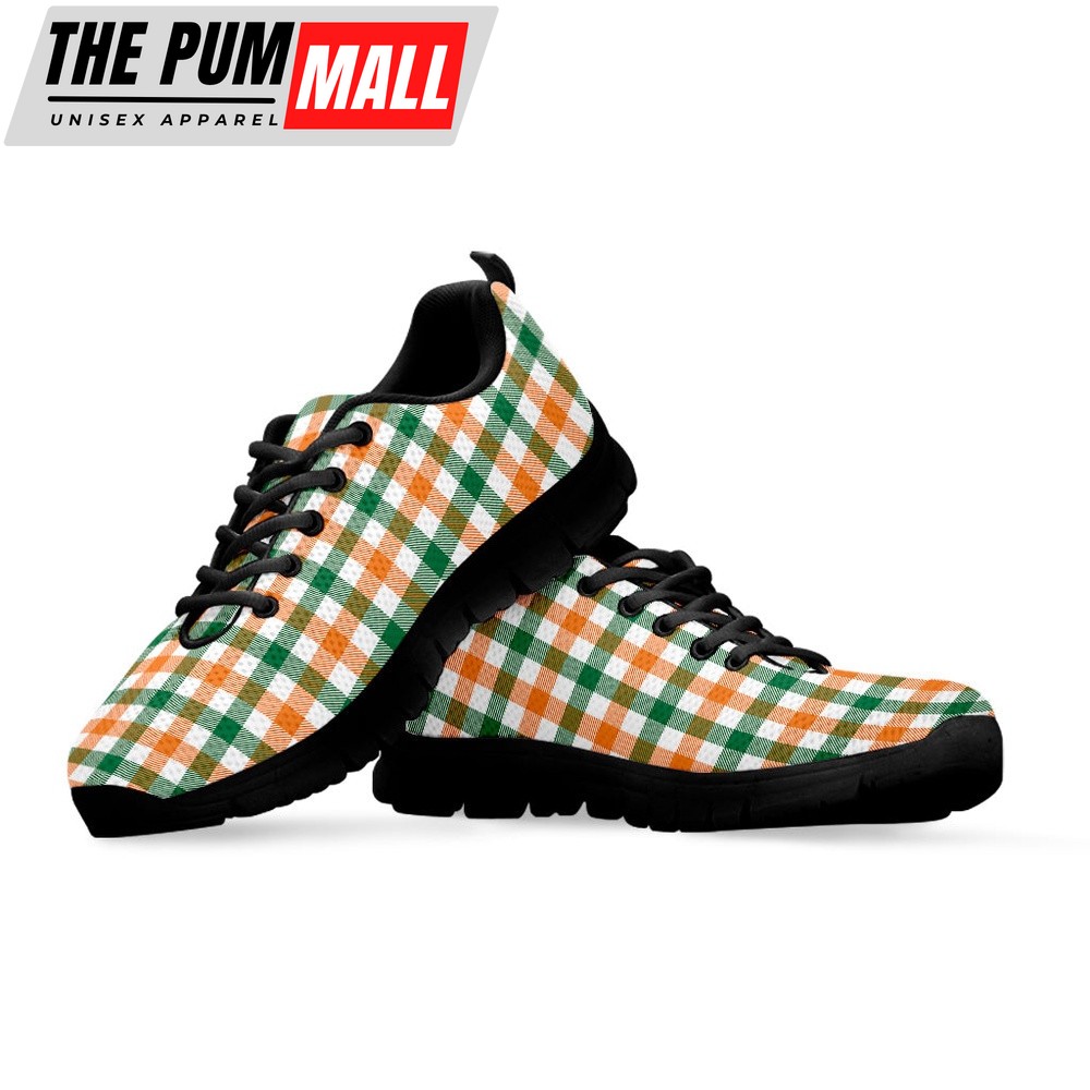 st-patricks-day-shoes-irish-plaid-st-patricks-day-print-black-running-shoes-gfxh5hfl St Patrick’s Day Shoes, Irish Plaid St. Patrick’s Day Print Black Running Shoes, St Patrick’s Day Sneakers