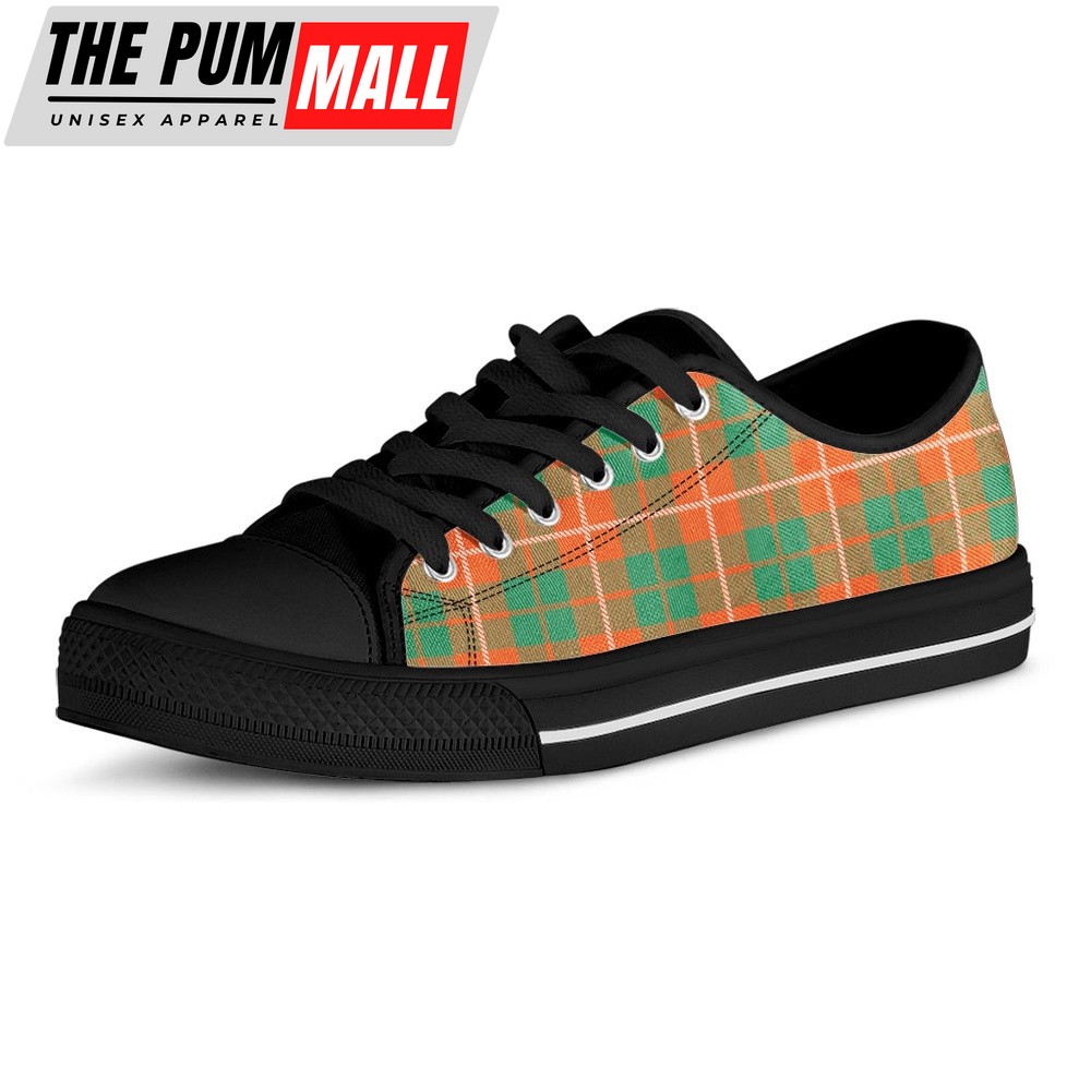 st-patricks-day-shoes-irish-saint-patricks-day-tartan-print-black-low-top-sho-cj236ksi St Patrick’s Day Shoes, Irish Saint Patrick’s Day Tartan Print Black Low Top Shoes, St Patrick’s Day Sneakers