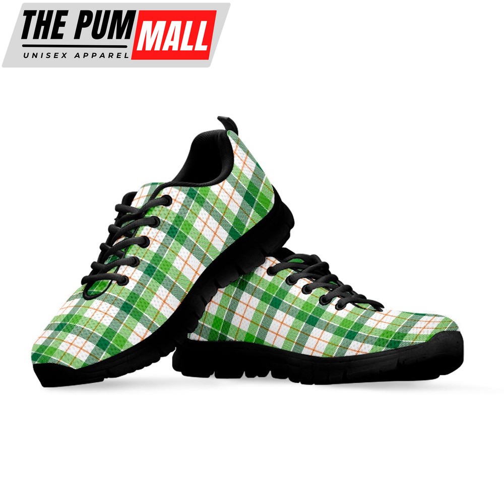 st-patricks-day-shoes-irish-st-patricks-day-tartan-print-black-running-shoes-du2ar5te St Patrick’s Day Shoes, Irish St. Patrick’s Day Tartan Print Black Running Shoes, St Patrick’s Day Sneakers
