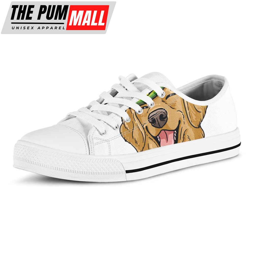 st-patricks-day-shoes-patricks-day-golden-retriever-print-white-low-top-shoes-6uoi5uzd St Patrick’s Day Shoes, Patrick’s Day Golden Retriever Print White Low Top Shoes, St Patrick’s Day Sneakers
