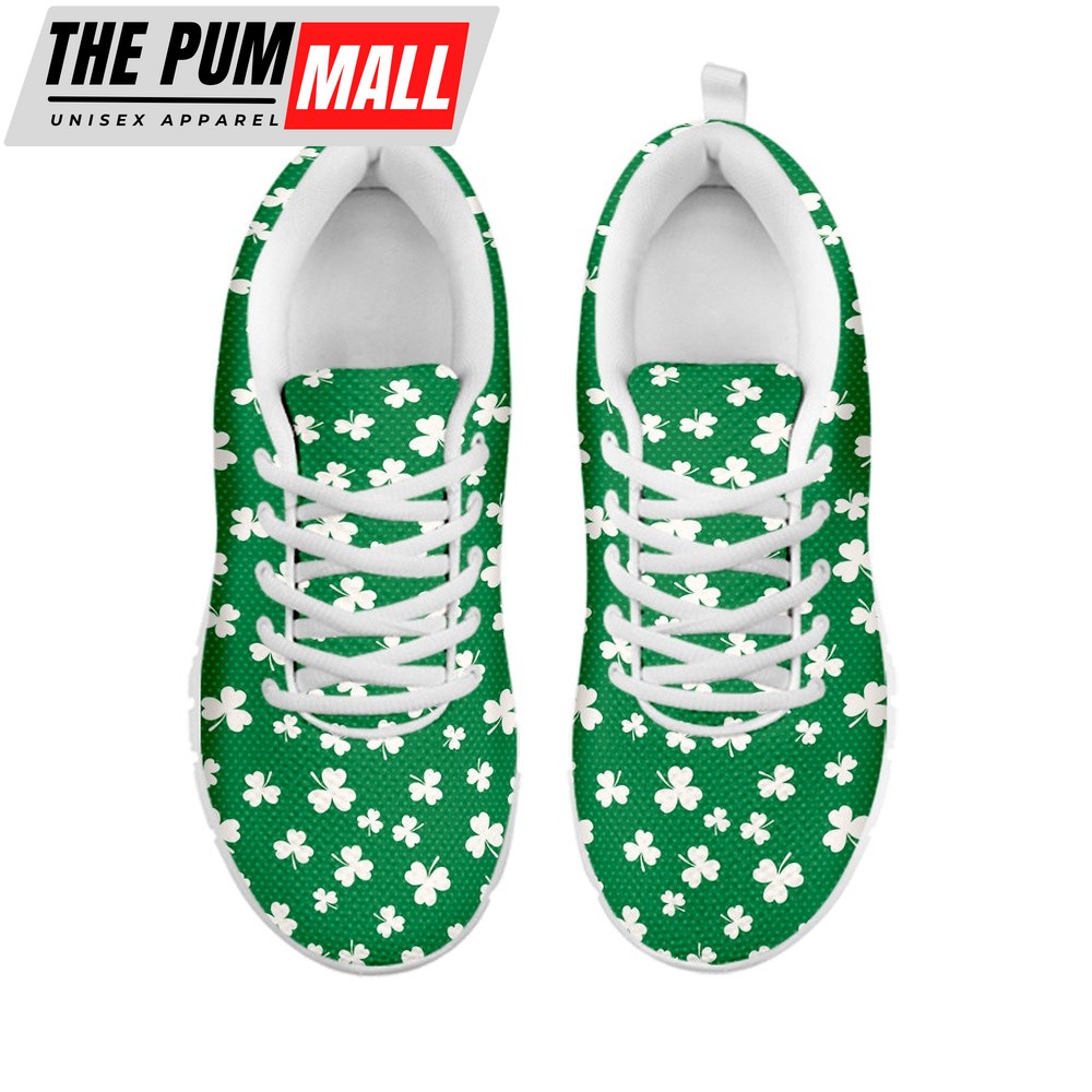 st-patricks-day-shoes-polka-dot-irish-st-patricks-day-print-white-running-sh-44t4dh0d St Patrick’s Day Shoes, Polka Dot Irish St. Patrick’s Day Print White Running Shoes, St Patrick’s Day Sneakers