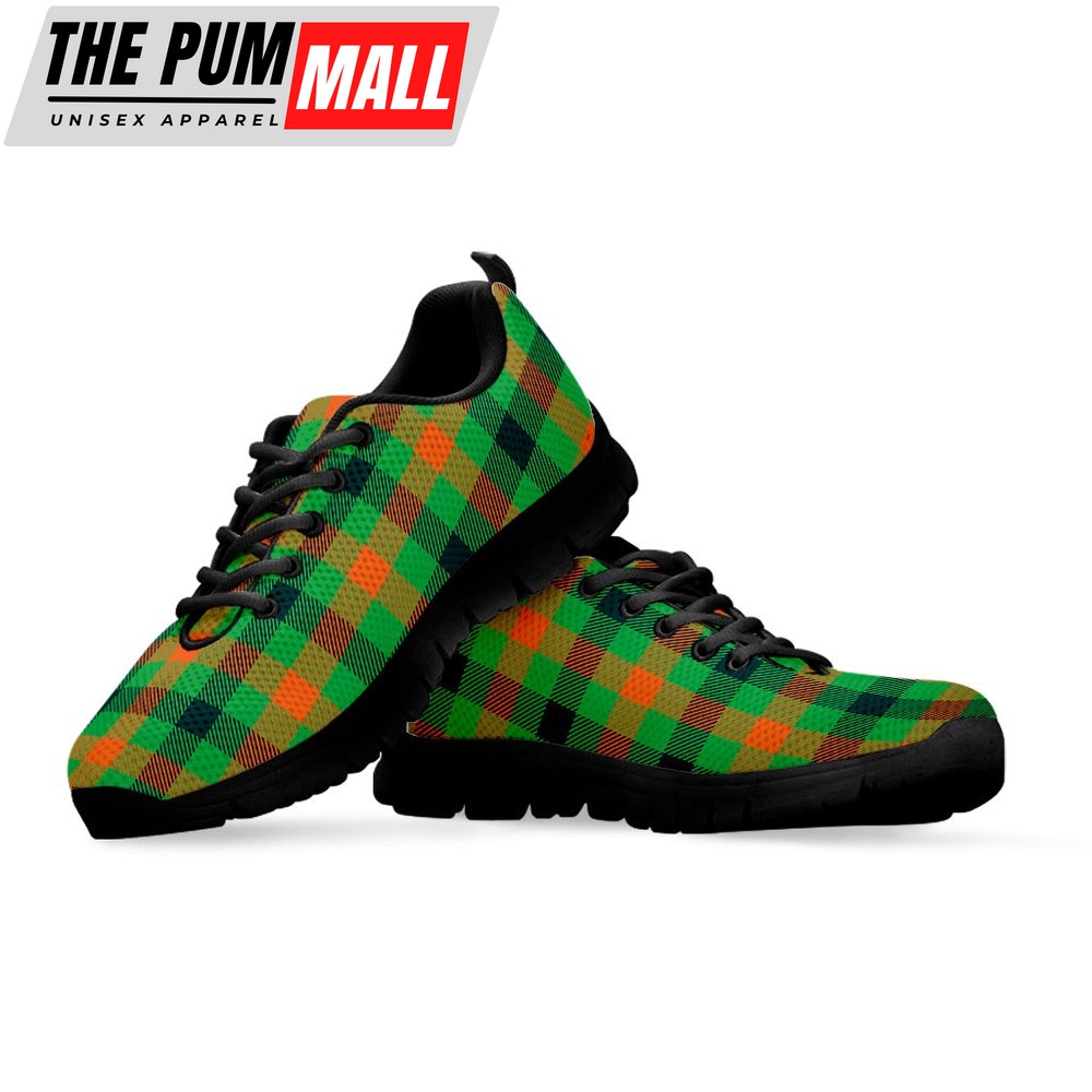 st-patricks-day-shoes-saint-patricks-day-buffalo-plaid-print-black-running-sh-ufb251zb St Patrick’s Day Shoes, Saint Patrick’s Day Buffalo Plaid Print Black Running Shoes, St Patrick’s Day Sneakers