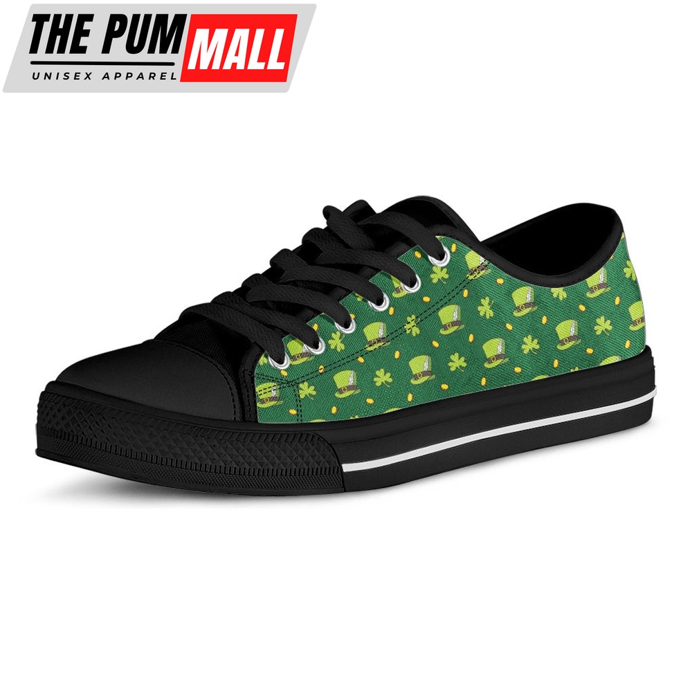 st-patricks-day-shoes-saint-patricks-day-celebration-print-black-low-top-shoe-2lvigm10 St Patrick’s Day Shoes, Saint Patrick’s Day Celebration Print Black Low Top Shoes, St Patrick’s Day Sneakers