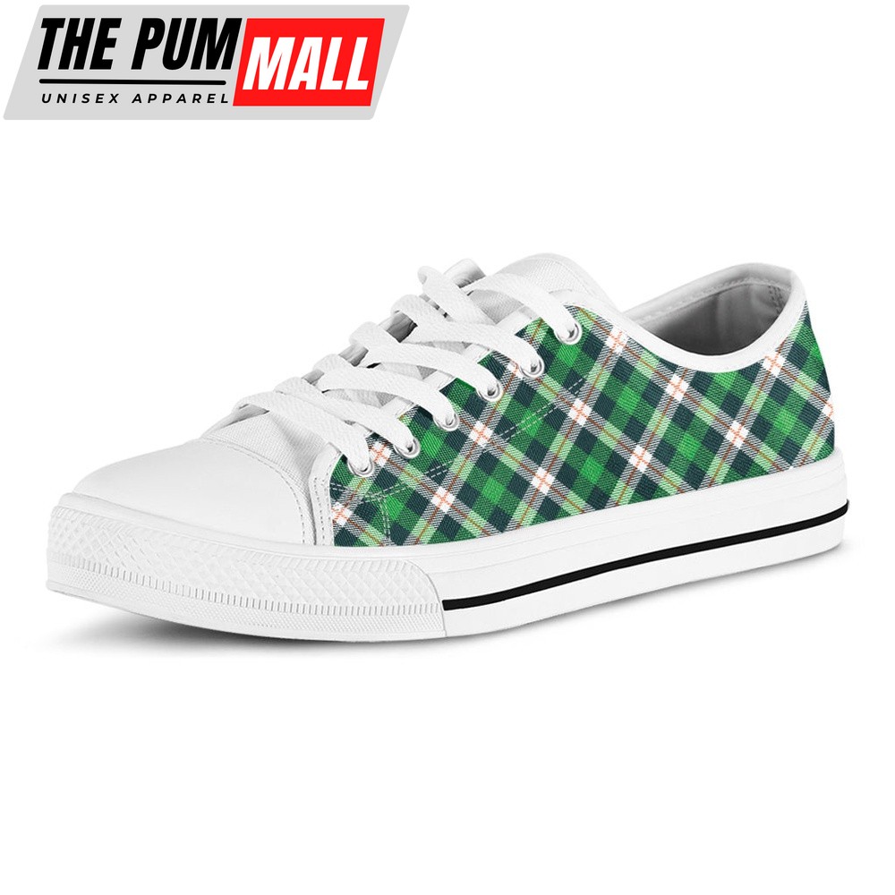 st-patricks-day-shoes-saint-patricks-day-irish-tartan-print-white-low-top-sho-qpkqovch St Patrick’s Day Shoes, Saint Patrick’s Day Irish Tartan Print White Low Top Shoes, St Patrick’s Day Sneakers