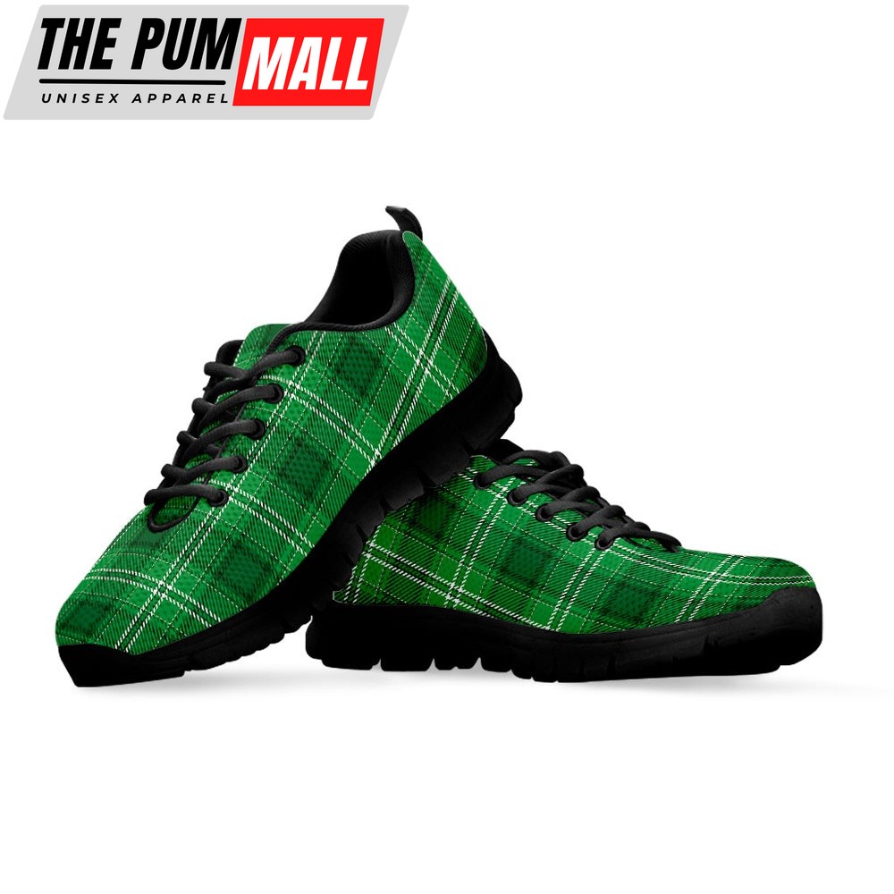 st-patricks-day-shoes-saint-patricks-day-tartan-print-black-running-shoes-st-mpv8sr40 St Patrick’s Day Shoes, Saint Patrick’s Day Tartan Print Black Running Shoes, St Patrick’s Day Sneakers