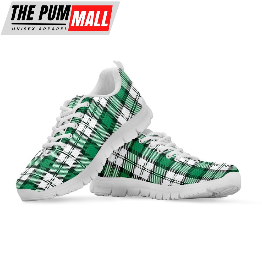 st-patricks-day-shoes-shamrock-st-patricks-day-tartan-print-white-running-sh-5eoqvbms St Patrick’s Day Shoes, Shamrock St. Patrick’s Day Tartan Print White Running Shoes, St Patrick’s Day Sneakers