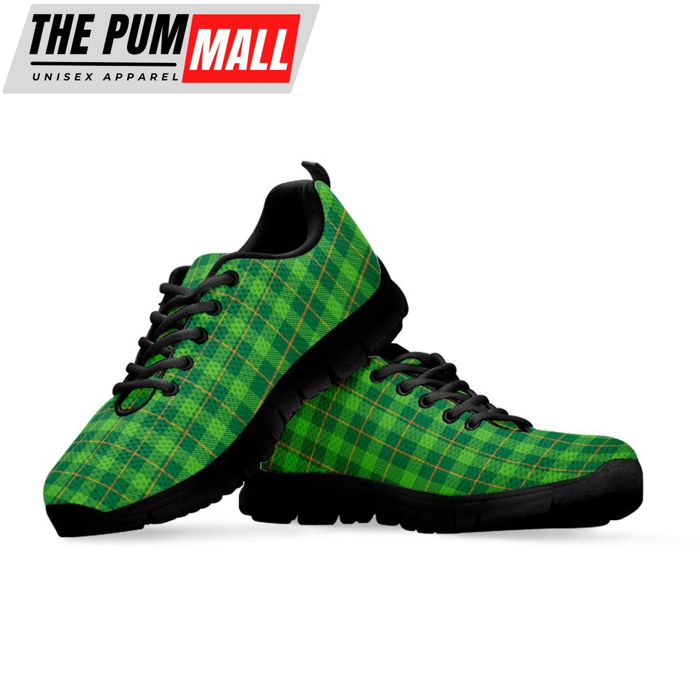 st-patricks-day-shoes-shamrock-tartan-st-patricks-day-print-black-running-sh-d8qyj3w4 St Patrick’s Day Shoes, Shamrock Tartan St. Patrick’s Day Print Black Running Shoes, St Patrick’s Day Sneakers