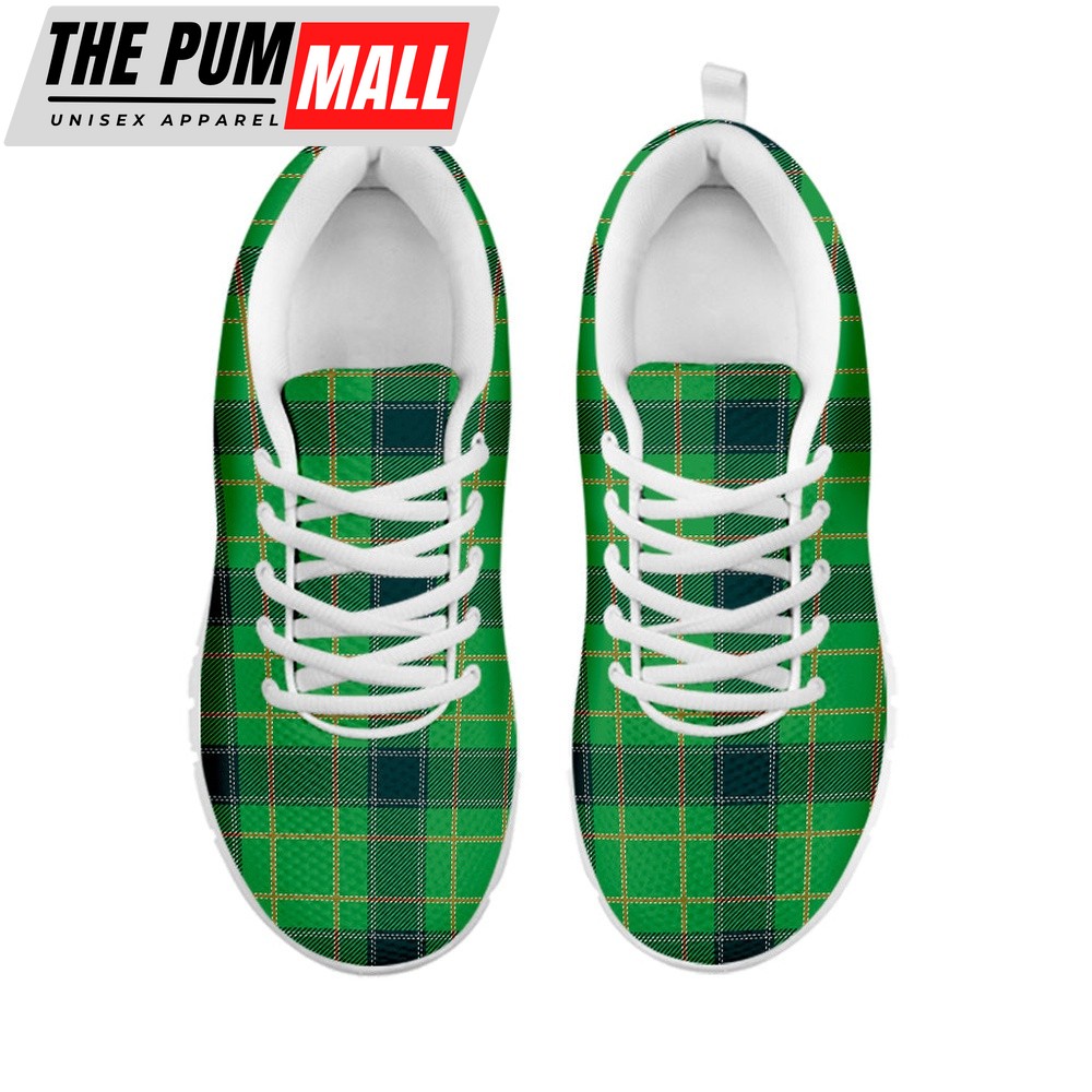 st-patricks-day-shoes-st-patricks-day-scottish-plaid-print-white-running-sho-13ts0ek8 St Patrick’s Day Shoes, St. Patrick’s Day Scottish Plaid Print White Running Shoes, St Patrick’s Day Sneakers