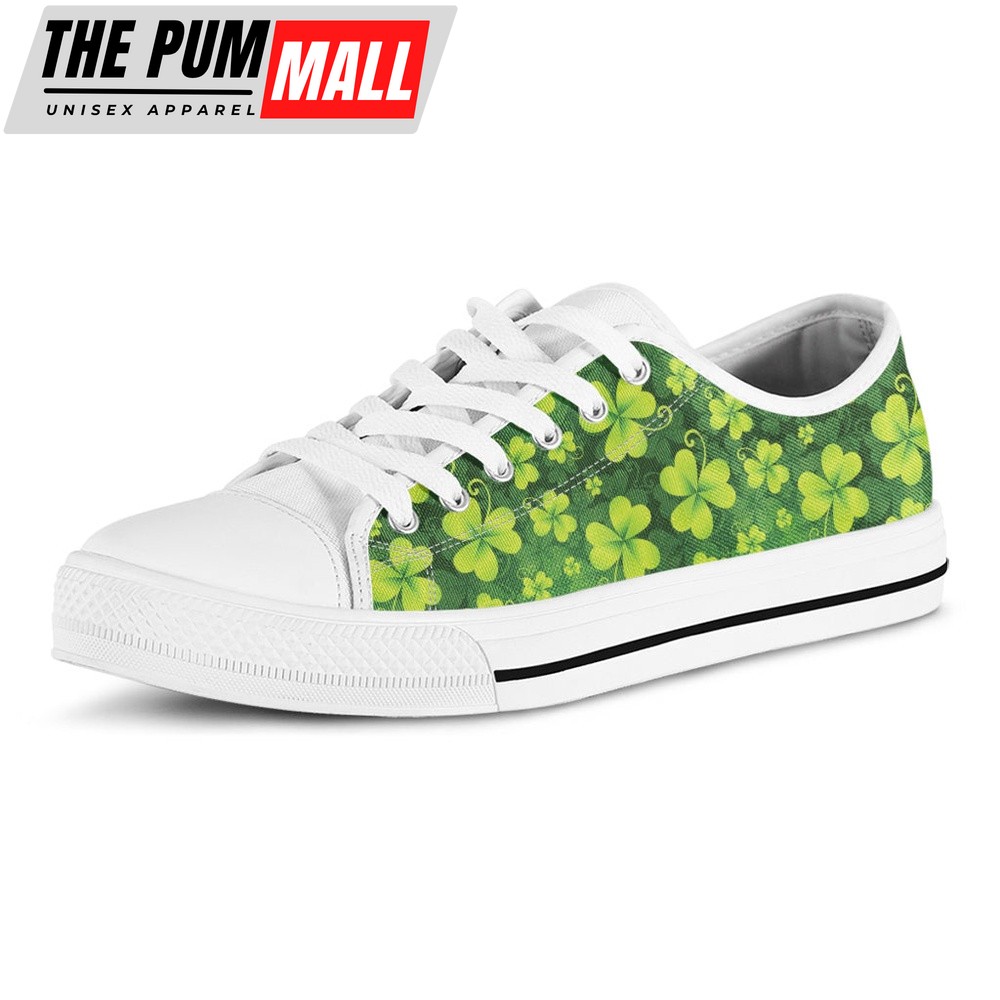 st-patricks-day-shoes-st-patricks-day-shamrock-pattern-print-white-low-top-s-3902u5gr St Patrick’s Day Shoes, St. Patrick’s Day Shamrock Pattern Print White Low Top Shoes, St Patrick’s Day Sneakers