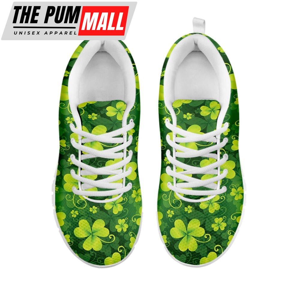 st-patricks-day-shoes-st-patricks-day-shamrock-pattern-print-white-running-s-ji012fgy St Patrick’s Day Shoes, St. Patrick’s Day Shamrock Pattern Print White Running Shoes, St Patrick’s Day Sneakers