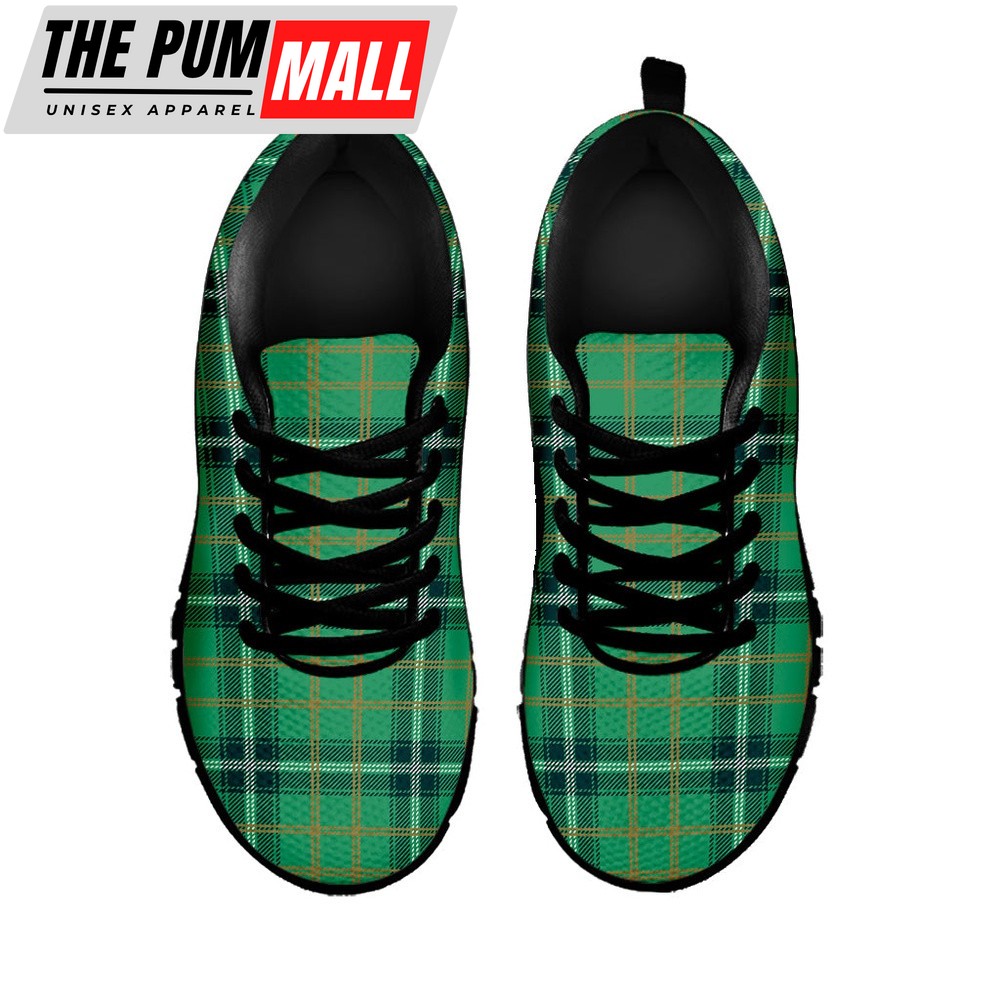 st-patricks-day-shoes-st-patricks-day-tartan-pattern-print-black-running-sho-vwc8547a St Patrick’s Day Shoes, St. Patrick’s Day Tartan Pattern Print Black Running Shoes, St Patrick’s Day Sneakers