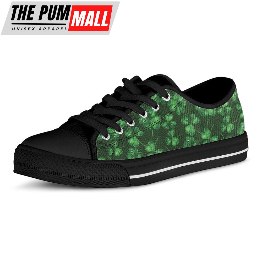 st-patricks-day-shoes-watercolor-saint-patricks-day-print-black-low-top-shoes-bod3kobr St Patrick’s Day Shoes, Watercolor Saint Patrick’s Day Print Black Low Top Shoes, St Patrick’s Day Sneakers