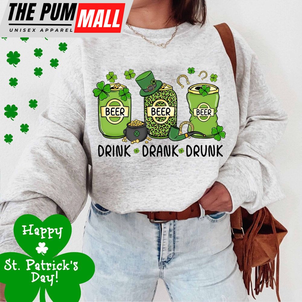St. Patricks day sweatshirt-Saint Paddy’s day Shirt,Lucky Sweater,Irish Shamrock Crewneck,Shenanigans shirt,Slainte Sweatshirt,Clover Shirt