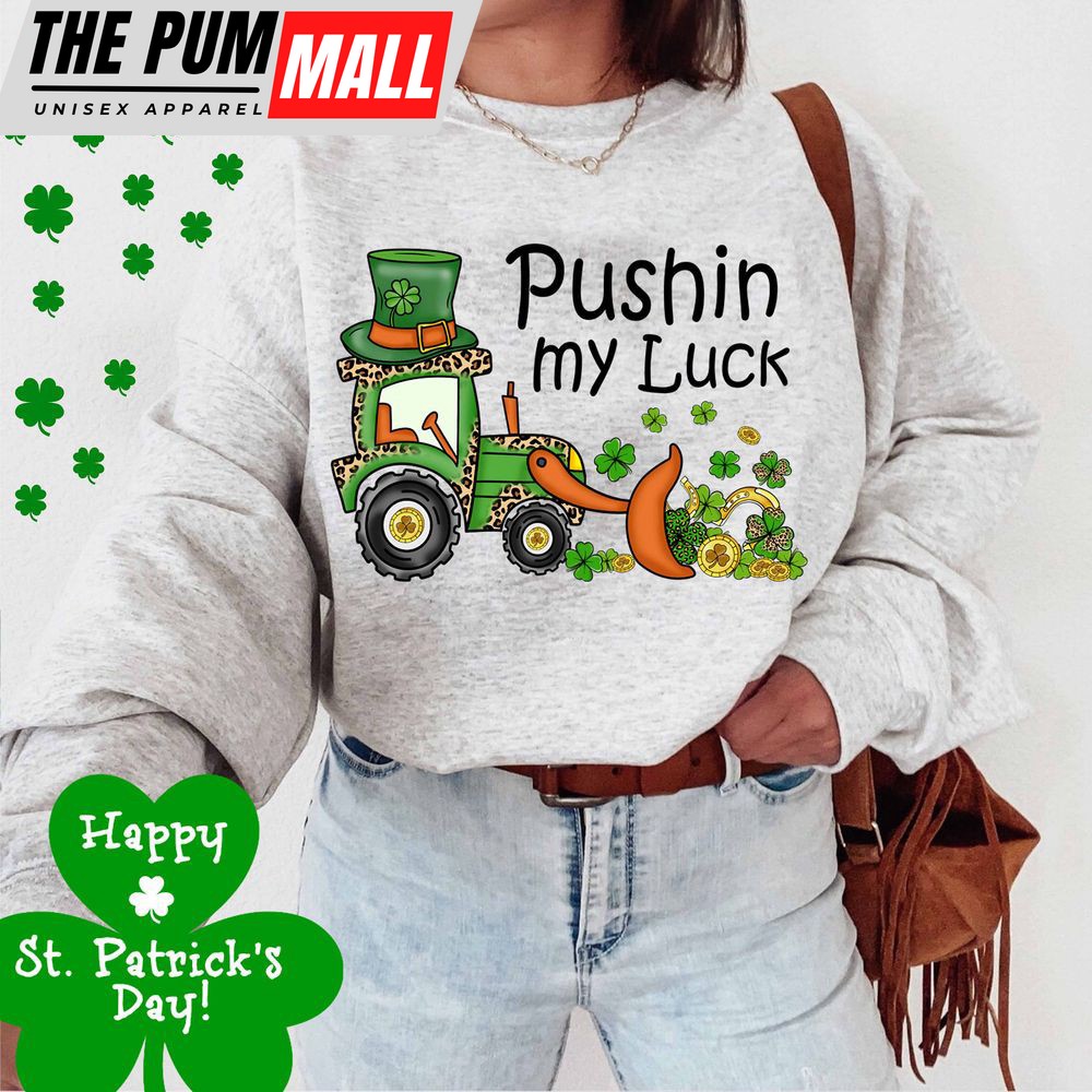 St. Patricks day sweatshirt-Saint Paddy’s day Shirt,Lucky Sweater,Irish Shamrock Crewneck,Shenanigans shirt,Slainte Sweatshirt,Clover Shirt