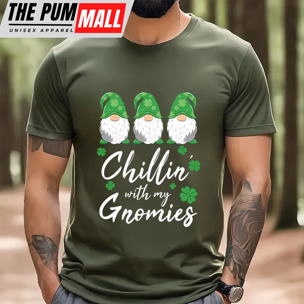 st-patricks-day-t-shirt-chillin-with-my-gnomies-st-patrick-day-t-shirt-funny-s-mx5dpou4 St Patricks Day T Shirt, Chillin With My Gnomies St Patrick Day T-Shirt, Funny St Patricks Day Shirts