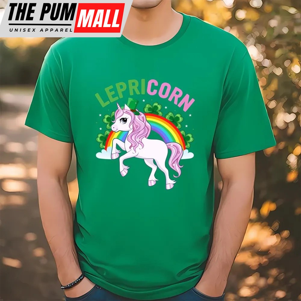 St Patricks Day T Shirt, Lepricorn Funny St Patrick’s Day T-shirt, Funny St Patricks Day Shirts