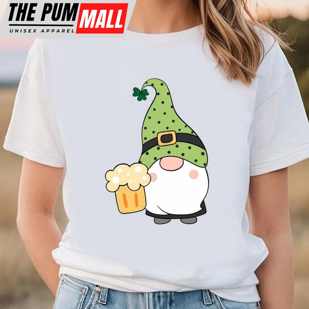 St Patricks Day T Shirt, St Patrick Day Gnomes T-Shirt, Funny St Patricks Day Shirts