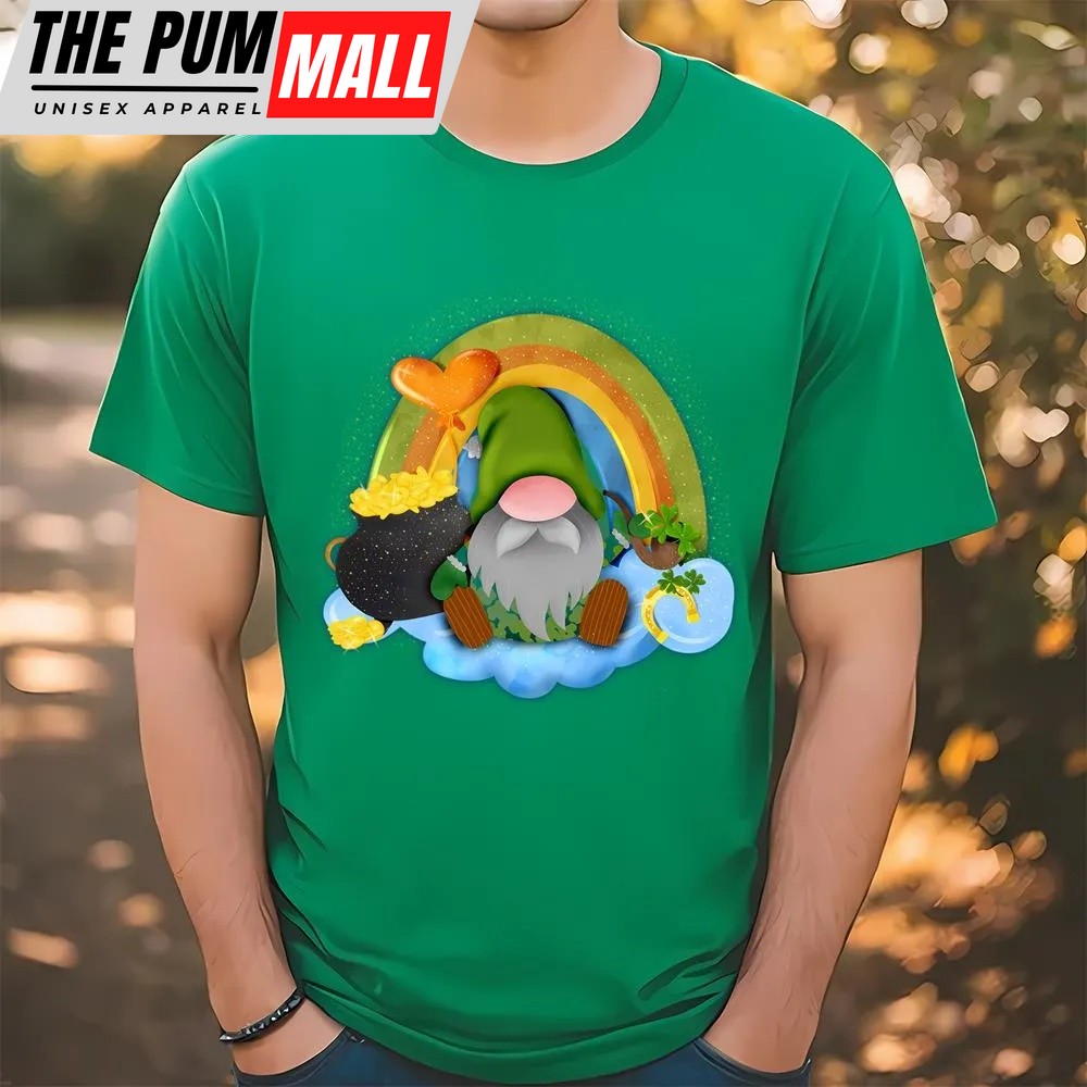 St Patricks Day T Shirt, St. Patricks Day Gnome T-Shirt, Funny St Patricks Day Shirts