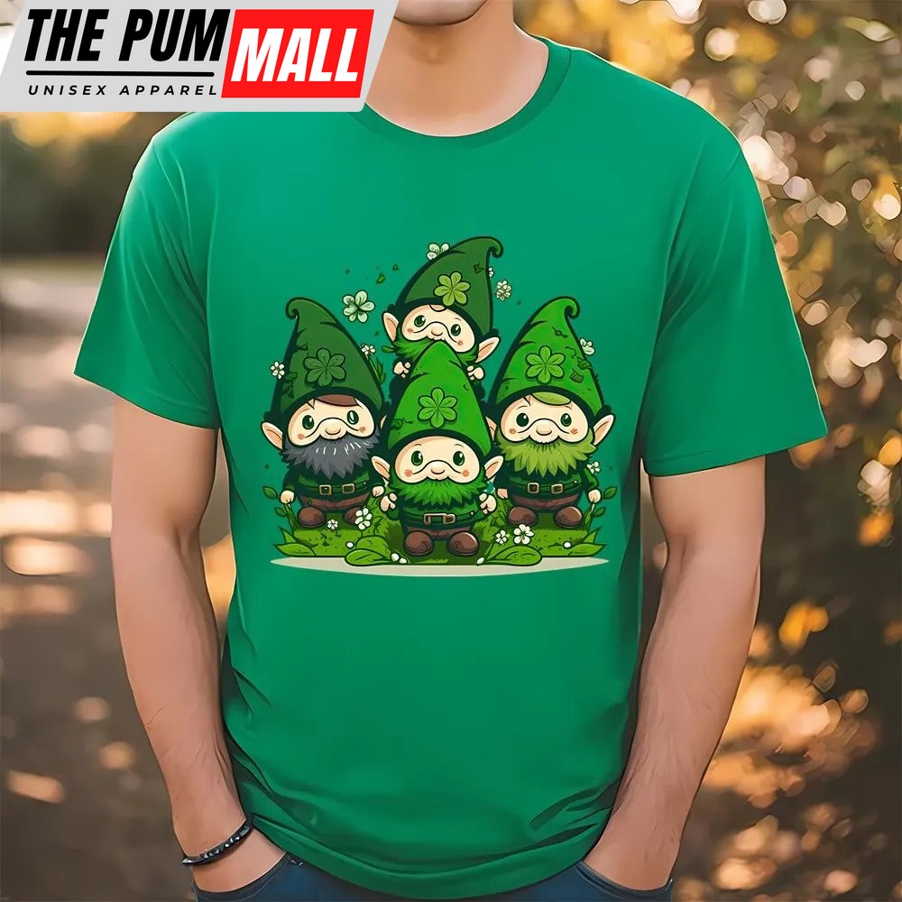 St Patricks Day T Shirt, St Patrick’s Day Gnomes Shirt Cute Gnomes Shirt, Funny St Patricks Day Shirts