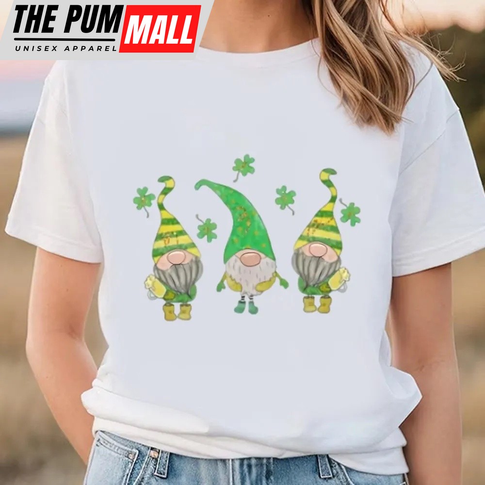 St Patricks Day T Shirt, St Patrick’s Gnomes T-Shirt, Funny St Patricks Day Shirts