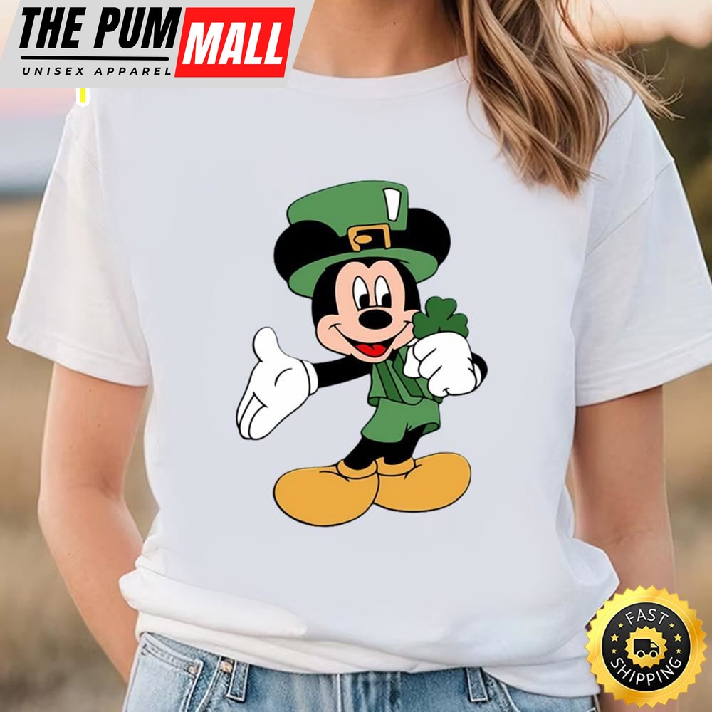 St Patricks Mickey Mouse Disney Shirt