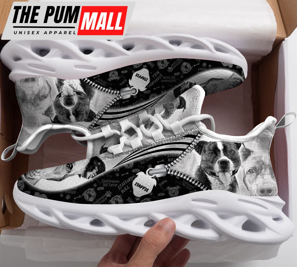 StafFordshire Bull Terrier Sketch Max Soul Shoes For Women Men Kid, Gift For Dog Lover