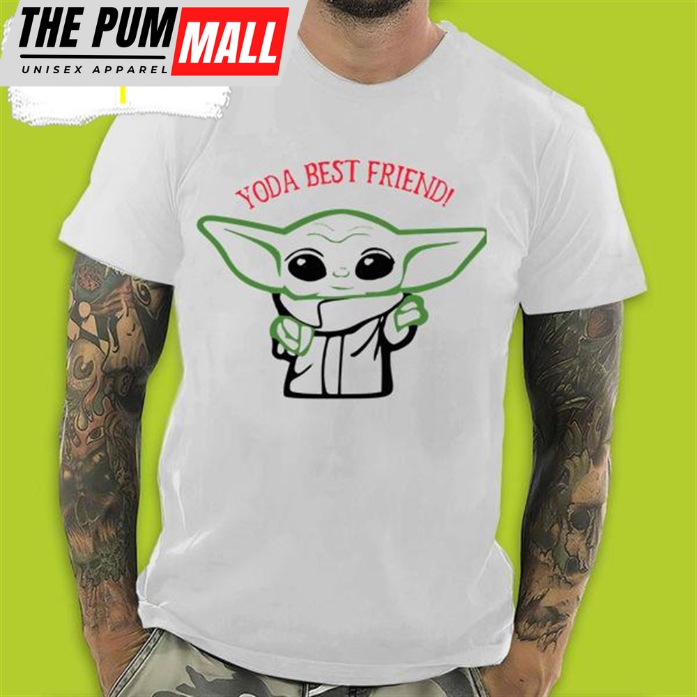 Star War Best Friends Baby Yoda Valentines Day T-Shirt