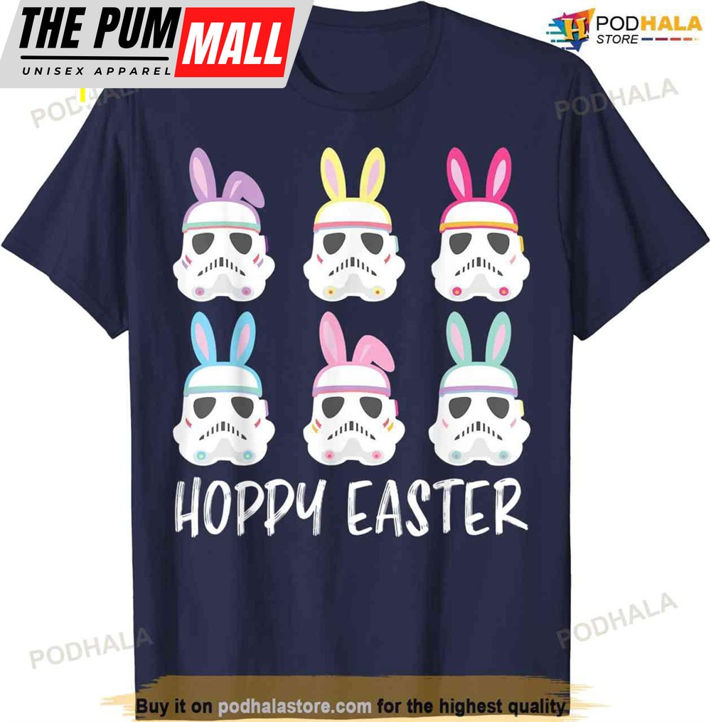 Star Wars Easter Storm Troopers With Ears Line Up Poster Funny Easter Shirt