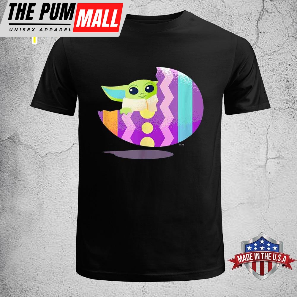 Star Wars The Mandalorian The Child Pastel Easter Eggs Funny Easter Shirt