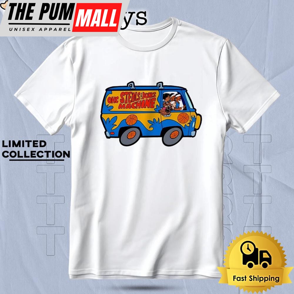 Steal-n-dunks Machine Drive Car T Shirt