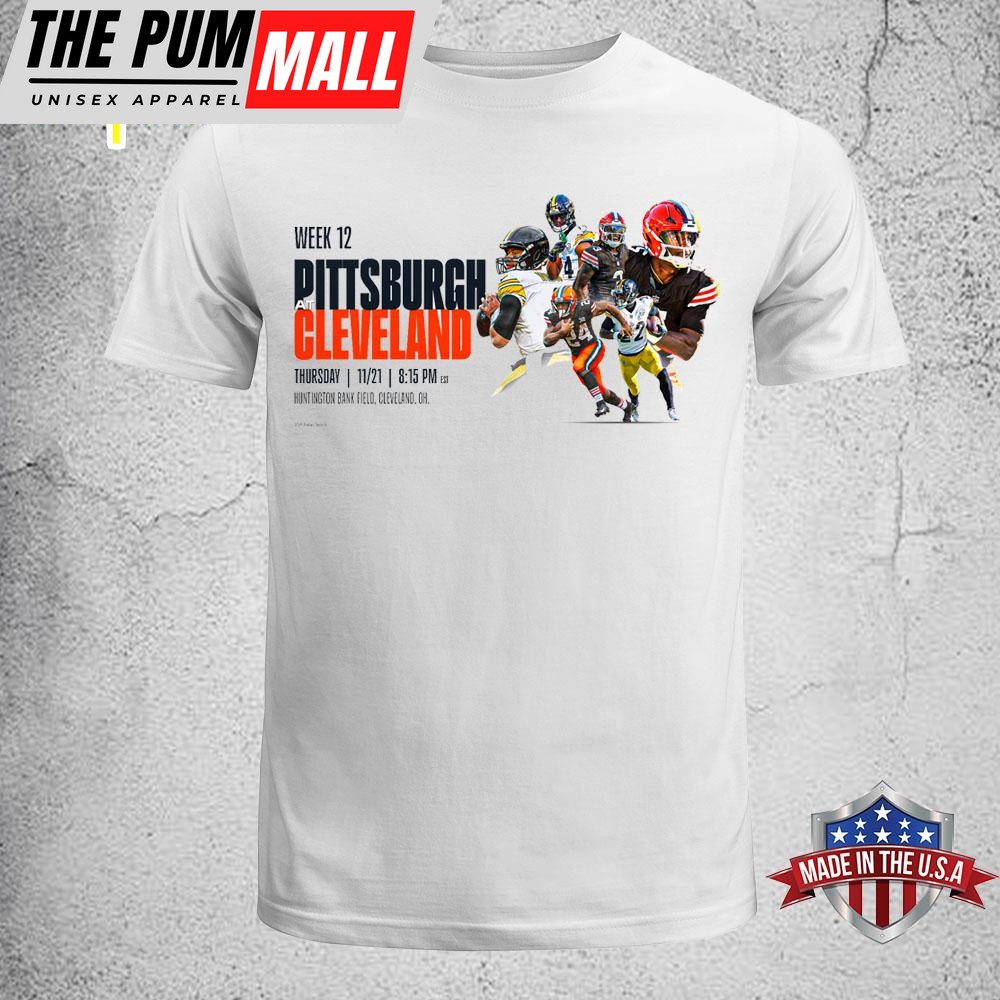 Steelers Vs. Browns Thursday Night Football Nfl Week 12 2024 T-Shirt