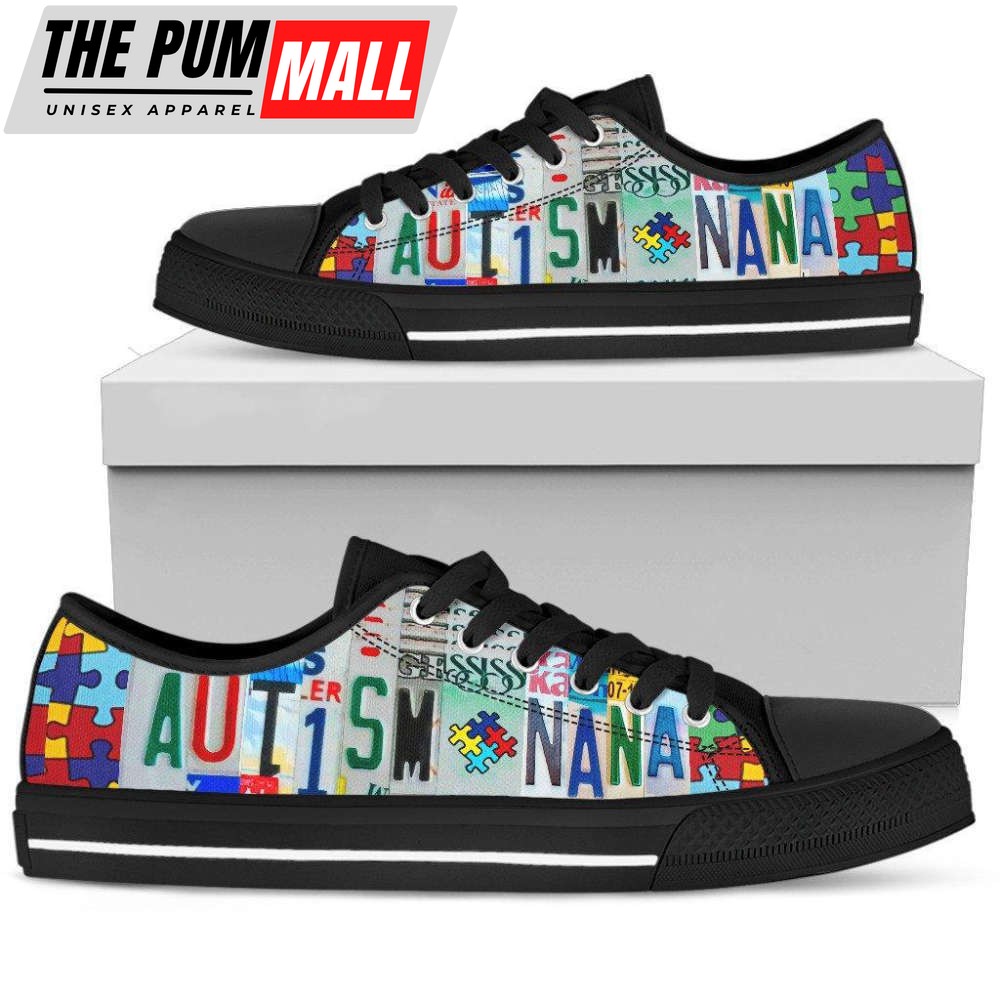Step in Style with Autism Nana Low Top Shoes – TA031314
