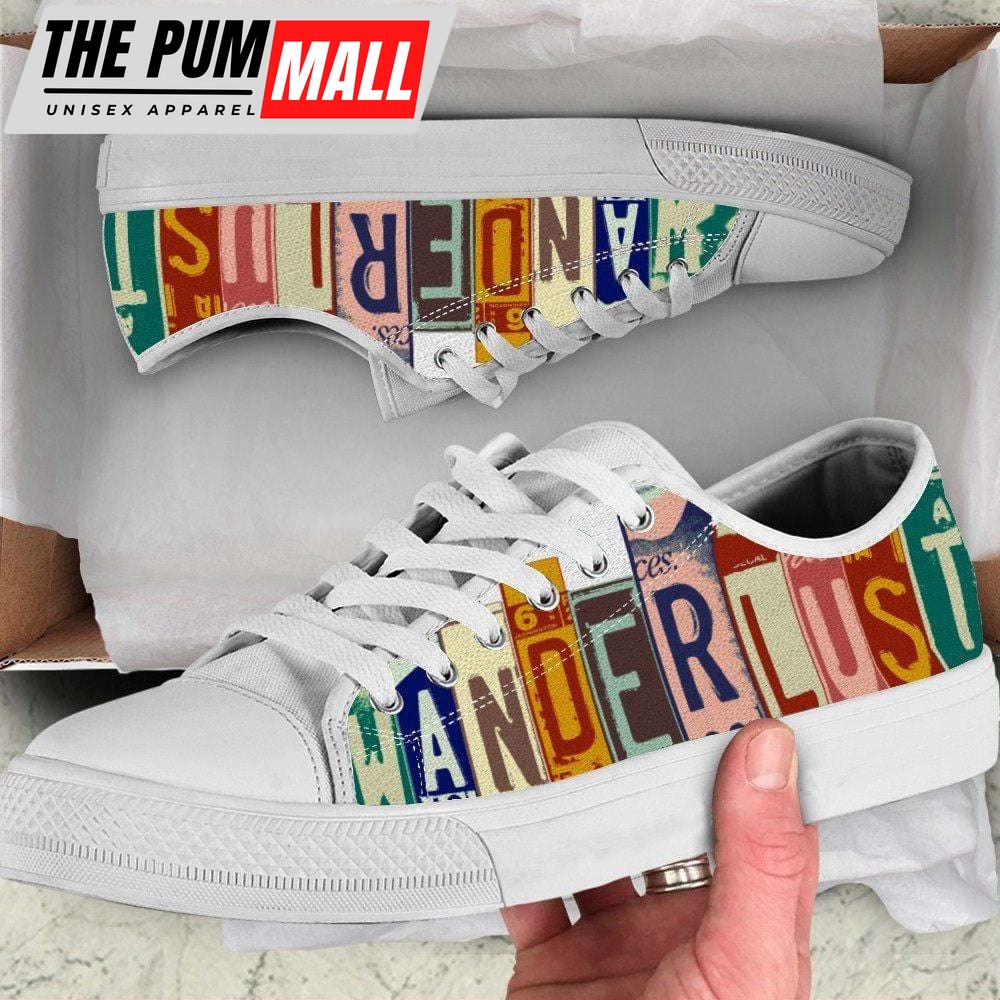 Step into Adventure with Wanderlust Low Top Shoes