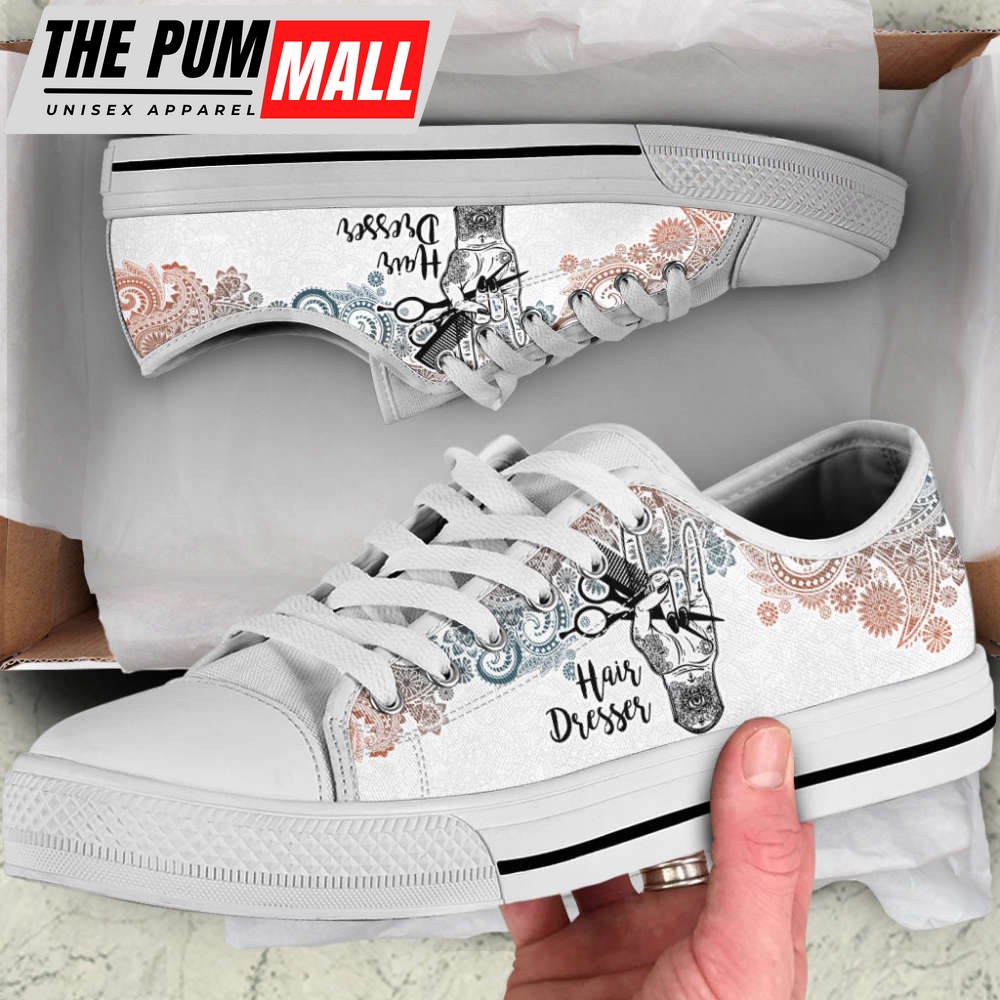 Step up Your Style with Hair Stylist Low Top Shoes HG58