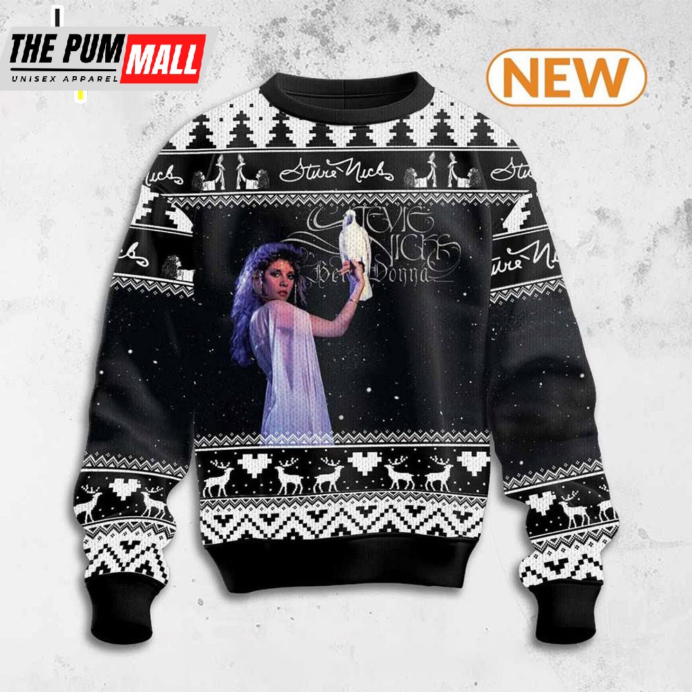 Stevie Nicks Bella Donna Ugly Christmas Sweater Shirt, Sweatshirt