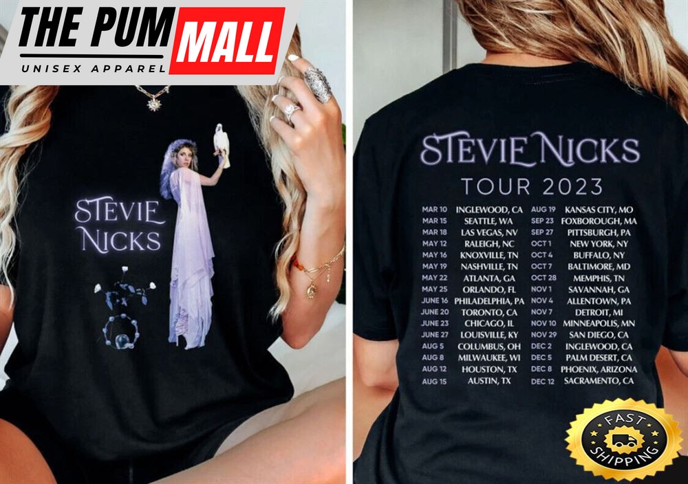 Stevie Nicks Tour 2023 Live In Concert Shirt