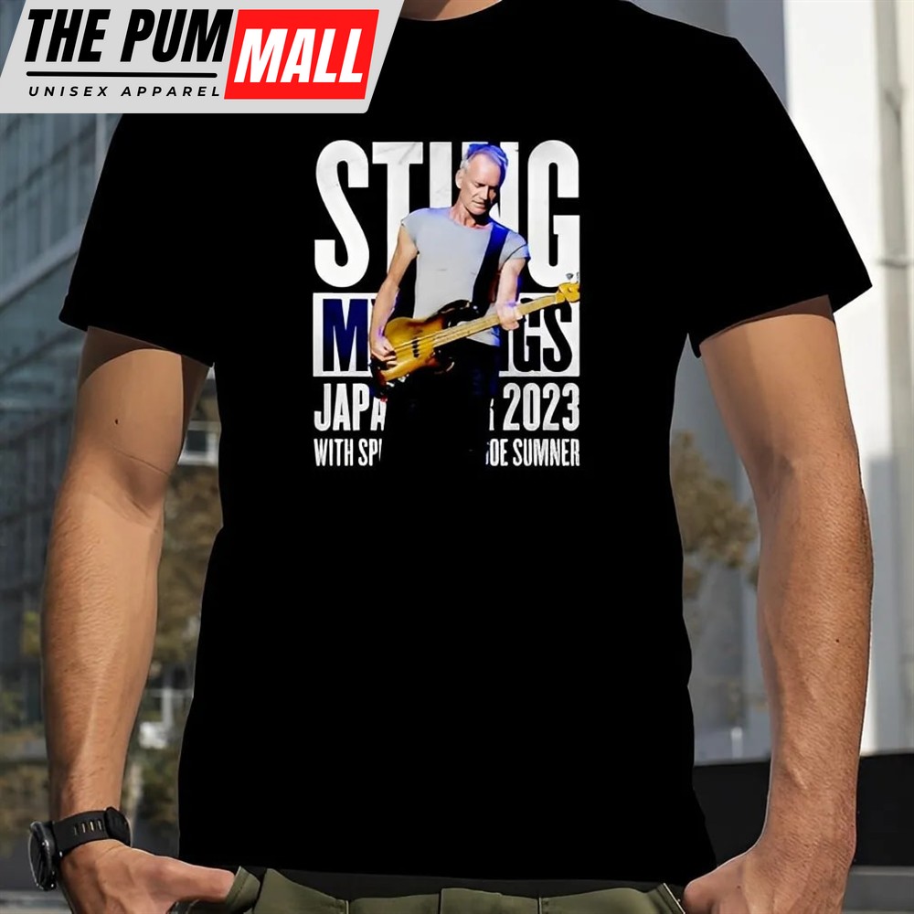 Sting My Songs 2025 World Tour T-Shirt, Sting Tour 2025 Shirt