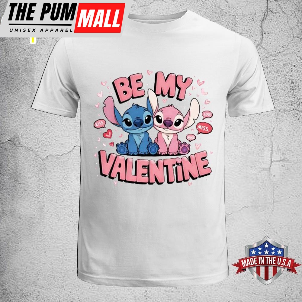 Stitch Be My Valentine Unisex T-Shirt