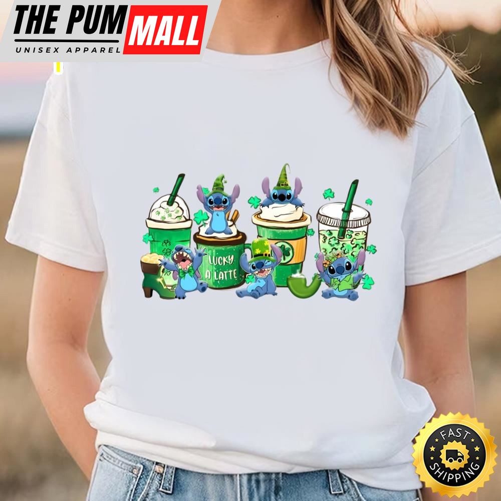 Stitch Coffee Patricks Shirt