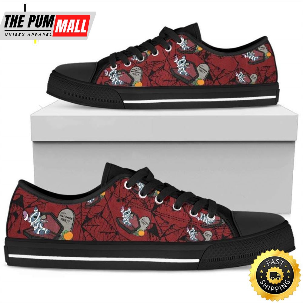Stitch Halloween Low Top Shoes