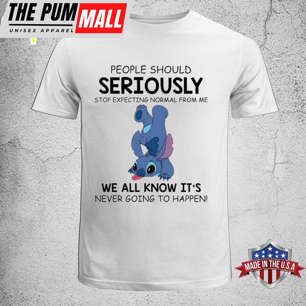 Stitch People Should Seriously Unisex T-Shirt