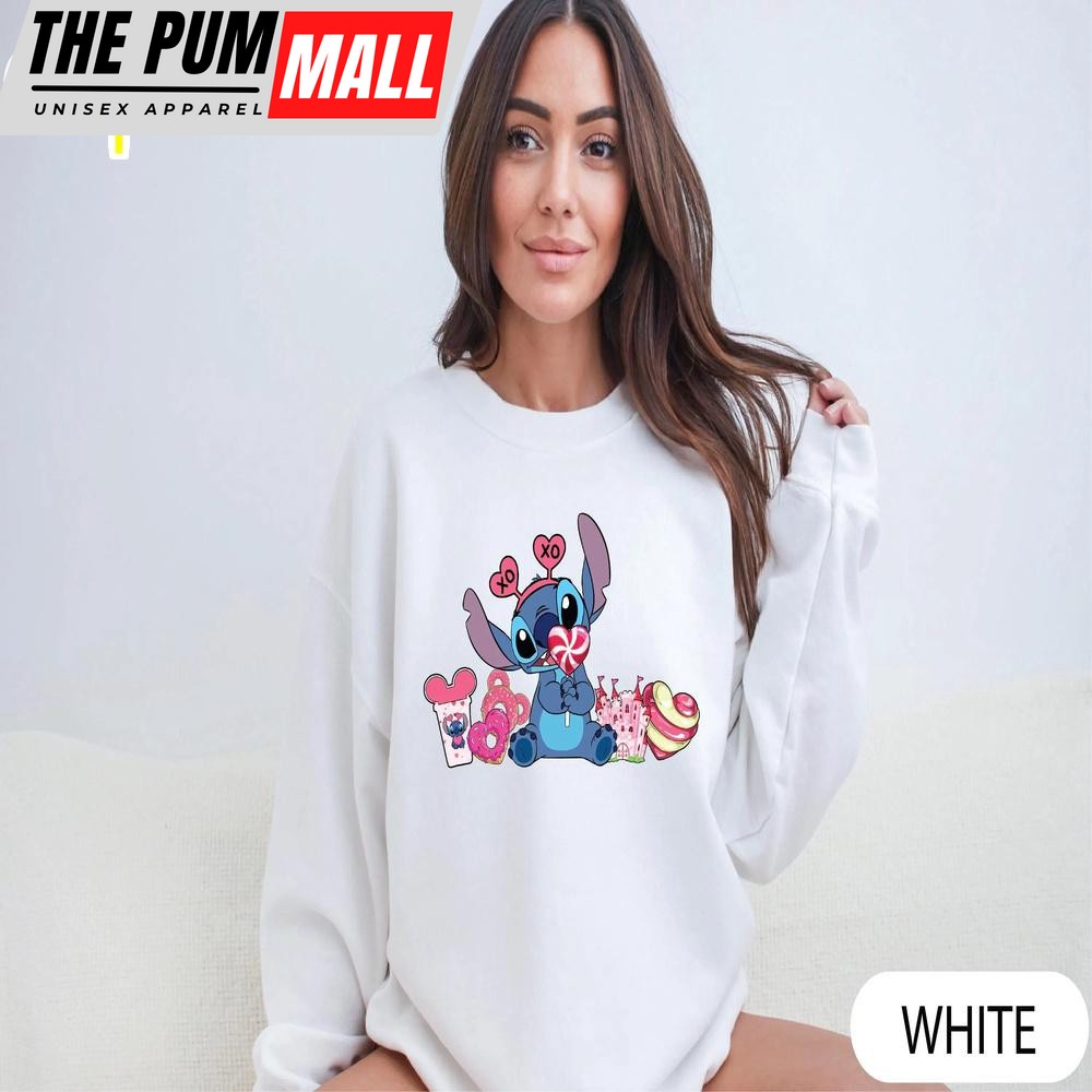 Stitch Valentine Day Sweatshirt