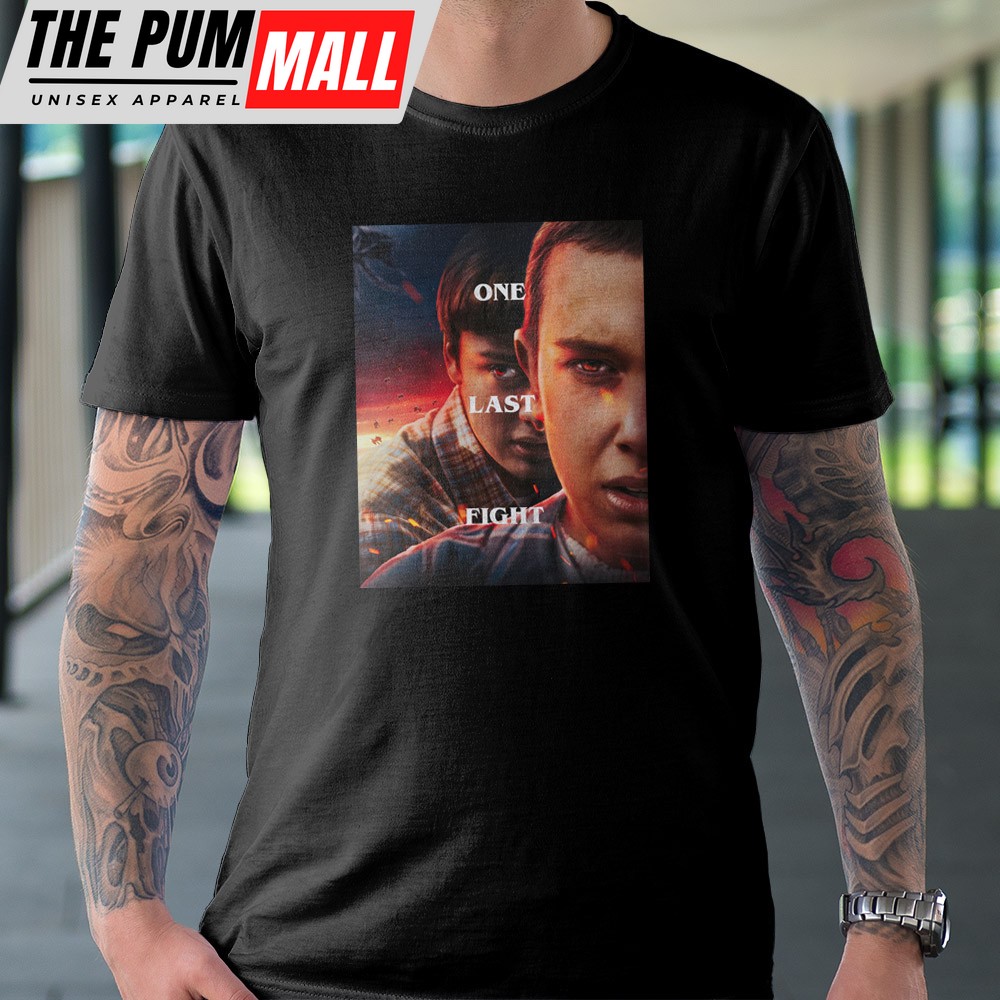 Stranger Things 5 2025 ONE LAST FIGHT T-shirt