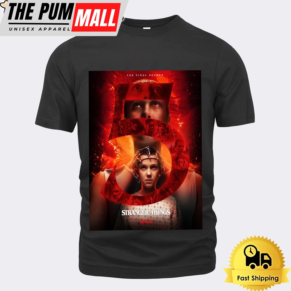 Stranger Things 5 The Final Season Eleven Ele Unisex T-Shirt